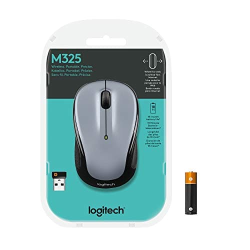 Logitech M325 Wireless Optical Silver Mouse image