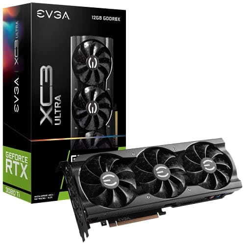 EVGA XC3 ULTRA GAMING iCX3 GeForce RTX 3080 Ti 12GB GDDR6X Black image