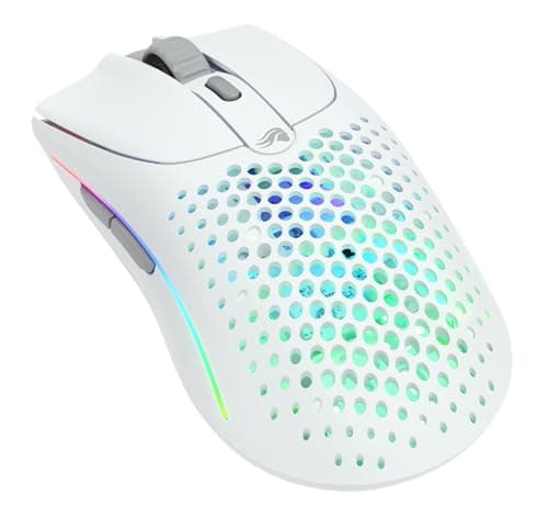 Glorious Model O 2 Wired/Wireless/Bluetooth Gaming Mouse- White main image