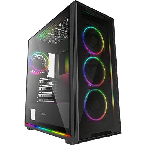 GameMax View ARGB Tempered Glass Mid Tower Case main image