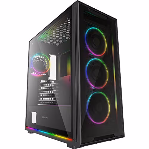 GameMax View ARGB Tempered Glass Mid Tower Case image