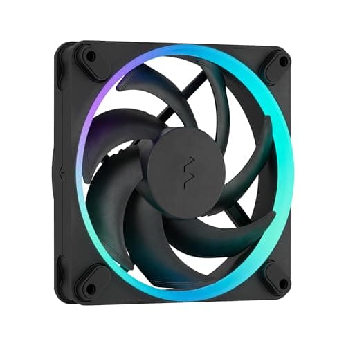 Fractal Design Momentum 120mm Black PWM Addressable RGB 62.44 CFM 1-Pack image