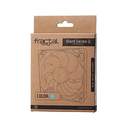 Fractal Design Silent LL 120mm Black Blue LED 41.8 CFM image