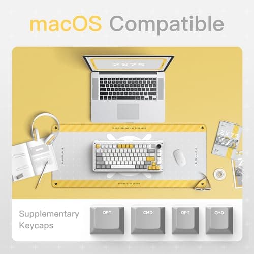 IQUNIX ZX75 Gravity Wave RGB Wireless/Bluetooth/Wired Gaming Keyboard image