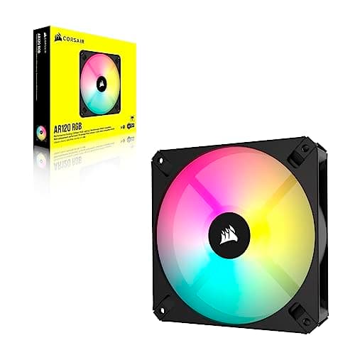 Corsair iCUE AR120 120mm Black Addressable RGB PWM 59 CFM image