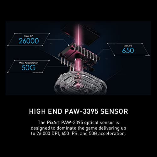 MSI CLUTCH GM51 Wireless/Wired Optical Gaming Mouse image