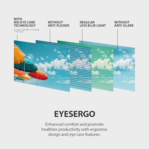 MSI PRO MP242A E2 23.8" 1080p 120Hz IPS Monitor image