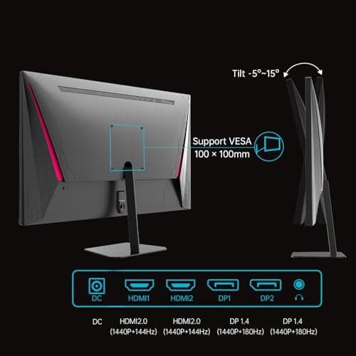 KTC Q24T09 24" 1440p 180Hz IPS Monitor image