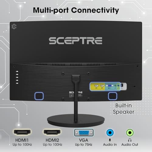 Sceptre C275W-1920RN 27" 1080p 75Hz VA Curved Monitor image