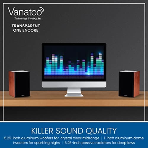 Vanatoo Transparent One Encore 240 W 2.0 Channel Speakers image
