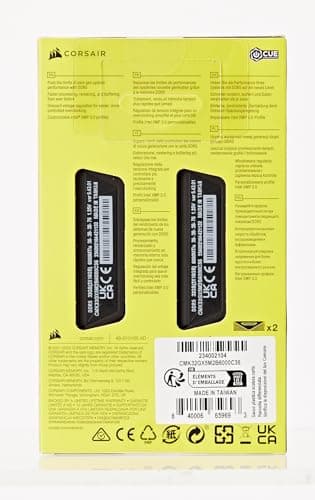 Corsair Vengeance Black DDR5-6000 CL36 32GB (2x16GB) image