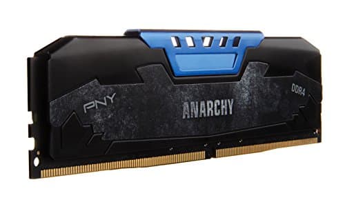 PNY Anarchy Black / Blue DDR4-2400 CL15 4GB (1x4GB) image