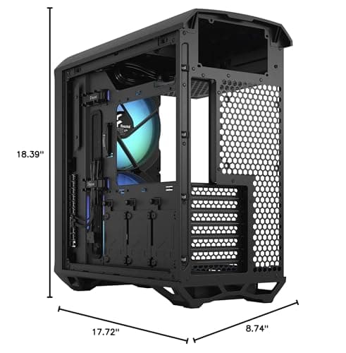 Fractal Design Torrent Compact RGB TG Light Tint ATX Mid Tower Case image