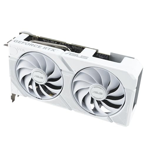 ASUS Dual GeForce RTX 5060 Ti 16GB GDDR7 White OC Edition image