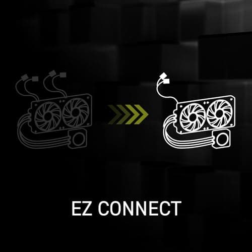 MSI MAG CORELIQUID A13 Water 360mm 62.6 CFM White image