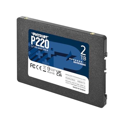 Patriot P220 2TB SSD 2.5" SATA 6.0 Gb/s image