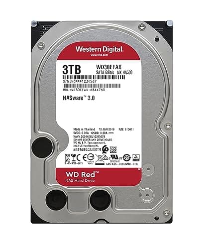 Western Digital Red 3TB HDD 3.5" 5400RPM SATA image