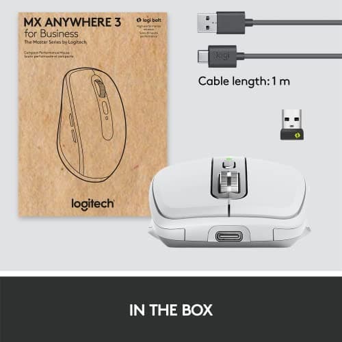 Logitech MX Anywhere 3 for Business Wireless/Bluetooth Laser Mouse image