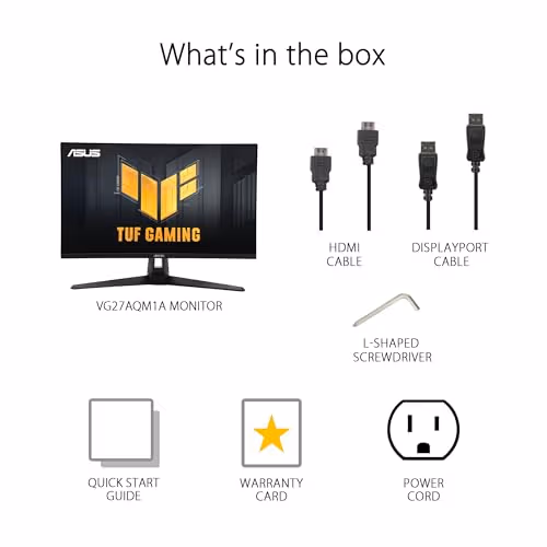 Asus TUF Gaming 27" 1440p 260Hz IPS Monitor image