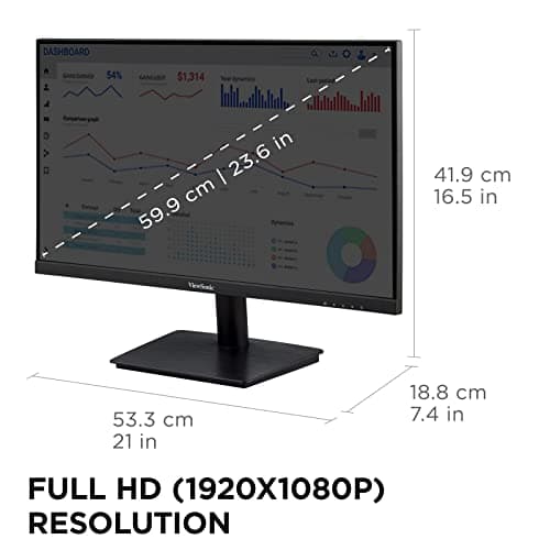 ViewSonic VA2409M 24" 1080p 75Hz IPS Monitor image