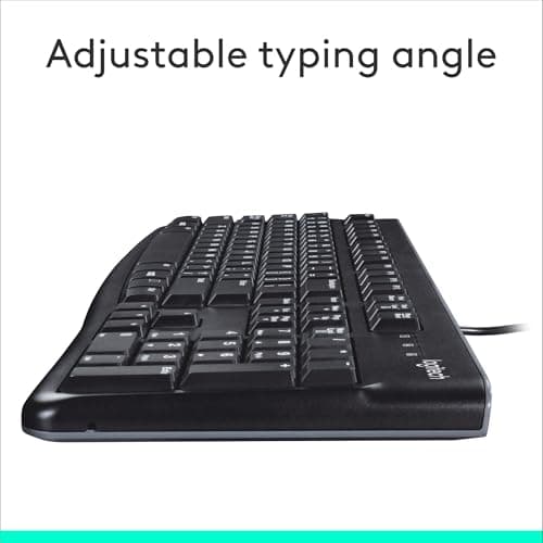 Logitech K120 UK Layout Wired Standard Keyboard image
