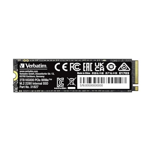 Verbatim Vi5000 2TB SSD M.2-2280 PCIe 4.0 x4 NVMe image