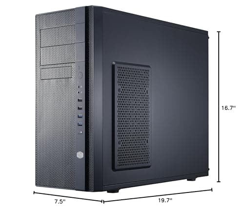 Cooler Master N400 ATX Mid Tower Black image