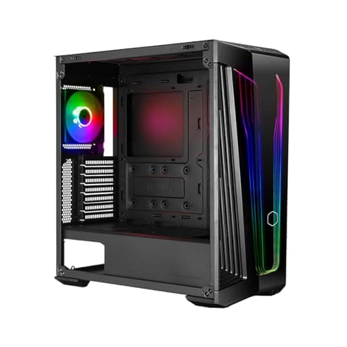 Cooler Master MasterBox 540 ATX Mid Tower Black Tempered Glass Side Panel image