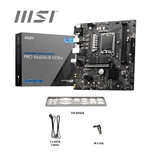 MSI B660 PRO-B660M-B DDR4 Micro ATX image