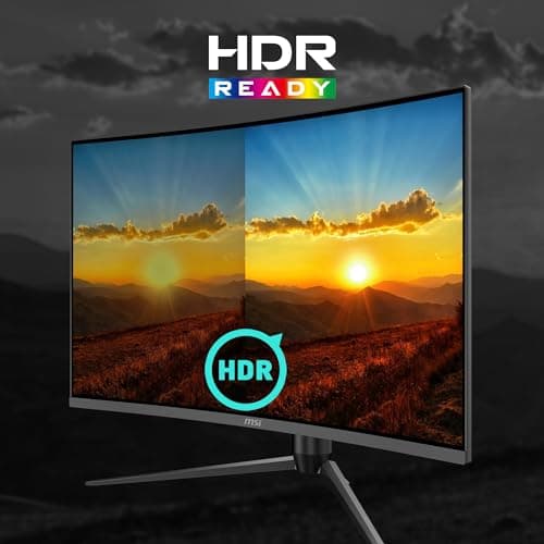 MSI G32CQ5P 31.5" 1440p 170Hz VA Curved Monitor image