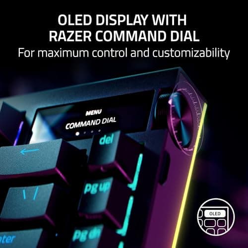 Razer BlackWidow V4 Pro 75% RGB Wireless/Bluetooth Mini Gaming Keyboard image