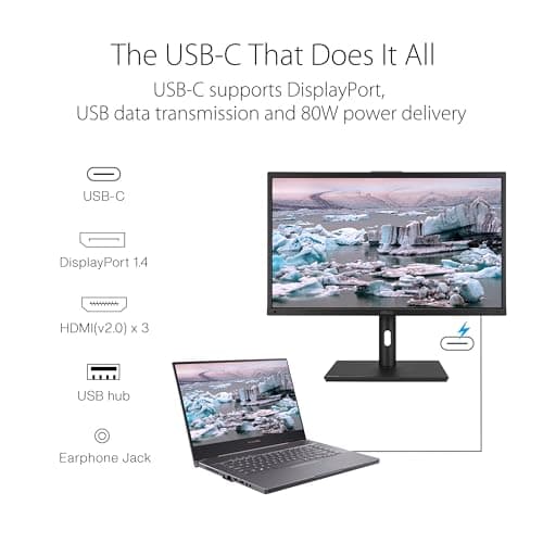 Asus ProArt Display PA27DCE-K 26.9" 4K 60Hz OLED Monitor image