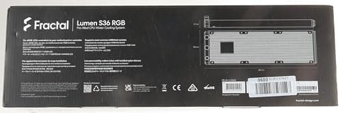 Fractal Design Lumen S36 RGB V2 Water 360mm Black image