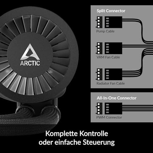ARCTIC Liquid Freezer III Water 420mm 72.8 CFM Black image
