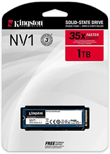 Kingston NV1 1TB M.2-2280 SSD PCIe 3.0 x4 NVMe image