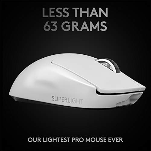 Logitech G Pro X Superlight Wireless Optical Gaming Mouse White image