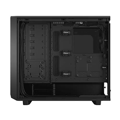Fractal Design Meshify 2 Black ATX Flexible Dark Tinted Tempered Glass Window Mid Tower Computer Case image