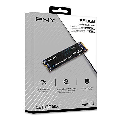 PNY CS1030 250GB SSD M.2 NVMe image