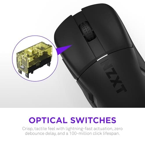 NZXT Lift Elite Wired/Wireless Optical Mouse image