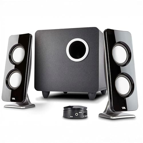 Cyber Acoustics Curve Storm 22 W 2.1 Channel Speakers main image