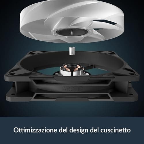 ARCTIC P14 Pro 140mm Black Addressable RGB PWM 110 CFM 3-Pack image