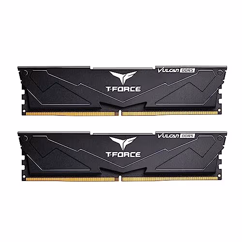 TEAMGROUP T-Force Vulcan Black / Silver DDR5-6400 CL32 32GB (2x16GB) main image