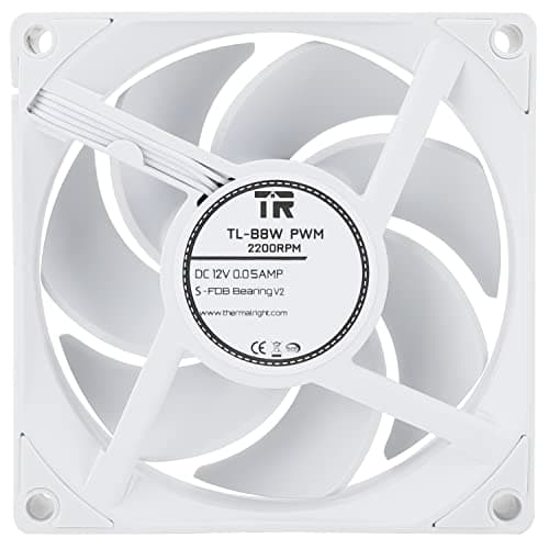 Thermalright TL-B8 80mm White PWM image