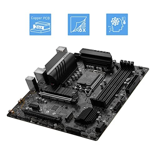 MSI B660 PRO B660M-A LGA1700 DDR4 Micro ATX image