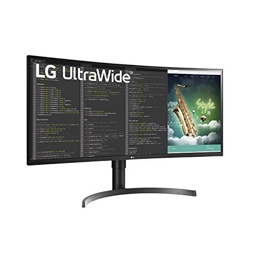 LG 35WN75C-B 35" 3440x1440 100Hz VA Curved Monitor image
