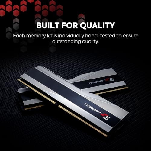 G.Skill Trident Z5 RGB Silver / Black DDR5-6800 CL34 32GB (2x16GB) image