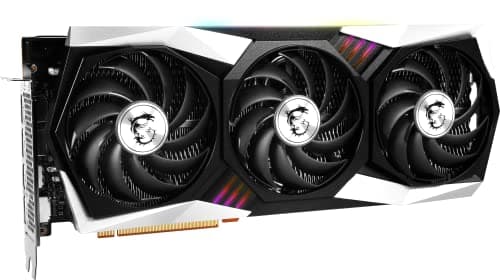 MSI Gaming X Trio Radeon RX 6750 XT 12GB GDDR6 Silver / Black image