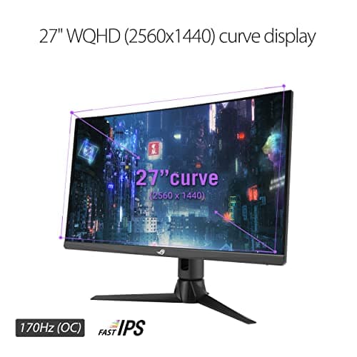 Asus ROG Strix XG27AQV 27" 1440p 170Hz Curved IPS Monitor image