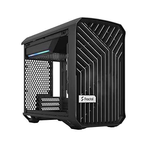 Fractal Design Torrent Nano Mini-ITX Tower Black Tinted Tempered Glass image