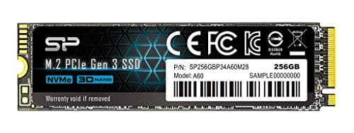 Silicon Power P34A60 256GB SSD M.2-2280 PCIe 3.0 X4 NVMe main image